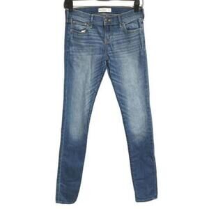 Abercrombie Kids Jeans Size 16 Stretch Skinny‎ Blue Denim Classic School Casual